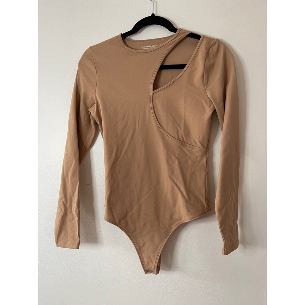 Abercrombie & Fitch Bodysuit, M, Beige